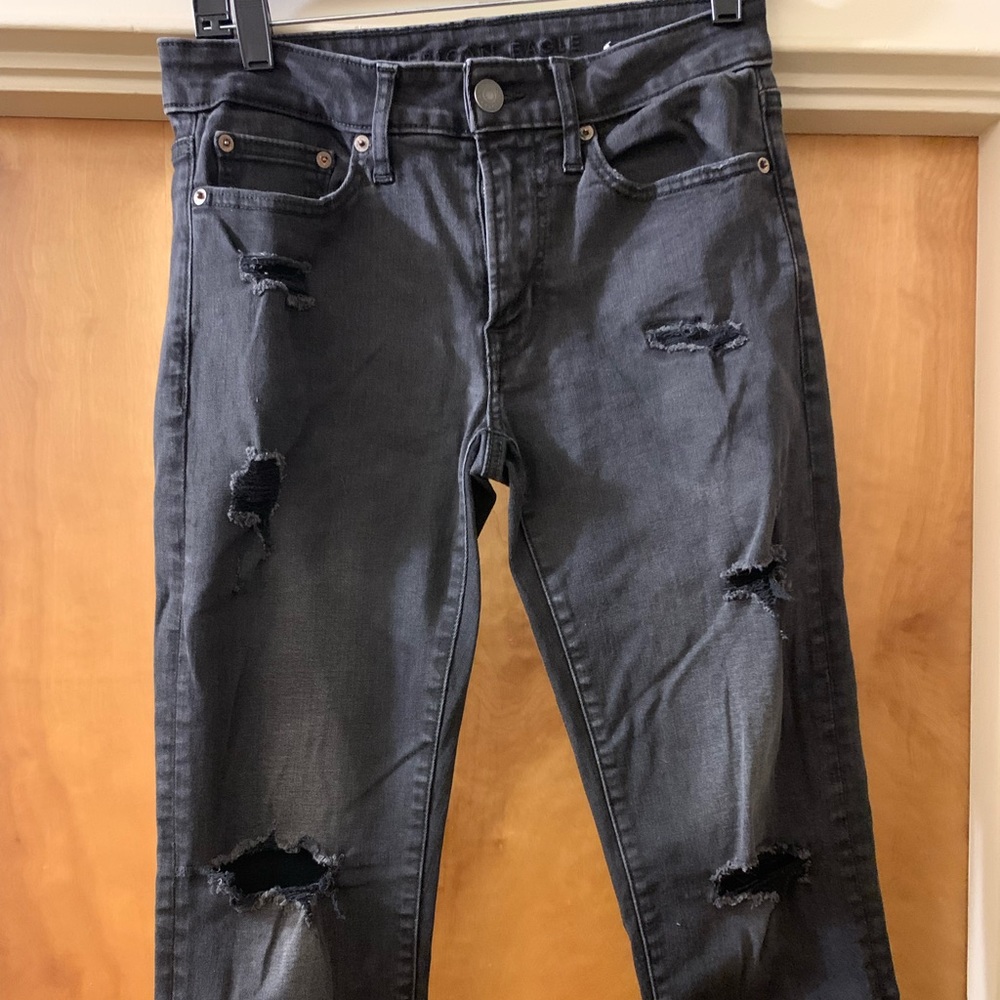 American Eagle Skinny Black Jeans